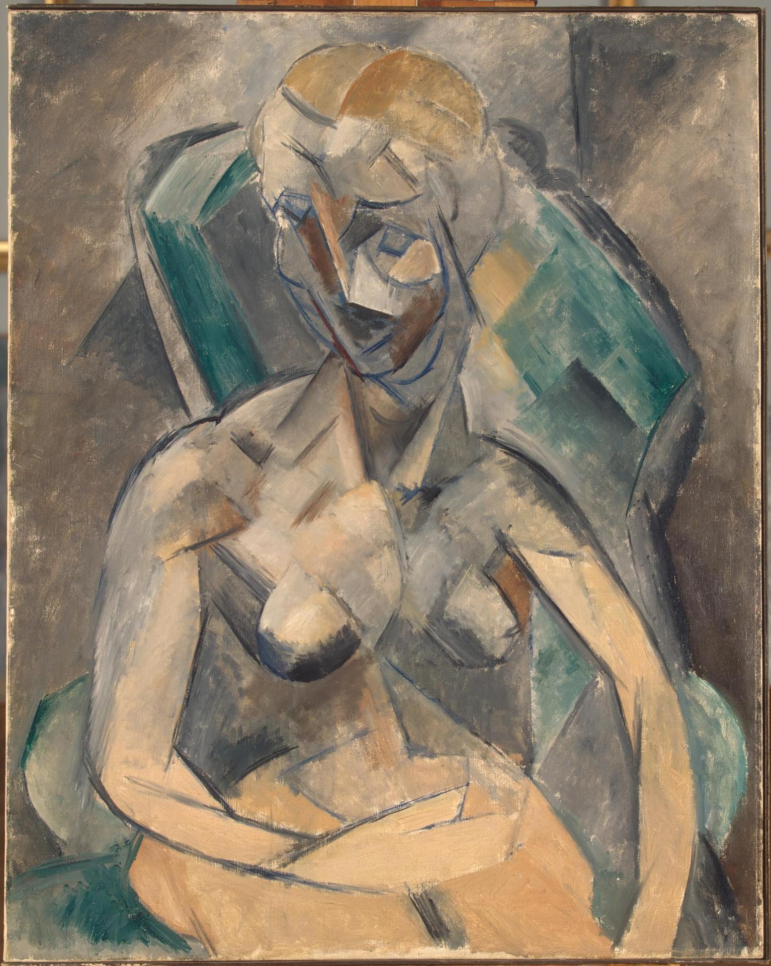 Picasso Female nude 1908
